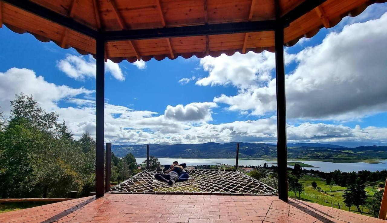 Glamping Sede Campestre Mirador De Pueblo Viejo Hotel Guatavita Kültér fotó