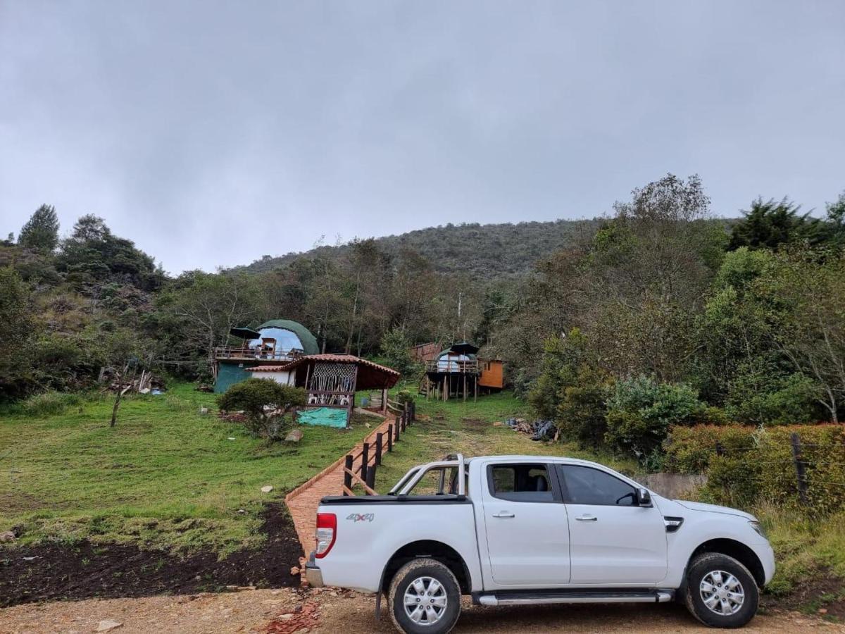 Glamping Sede Campestre Mirador De Pueblo Viejo Hotel Guatavita Kültér fotó