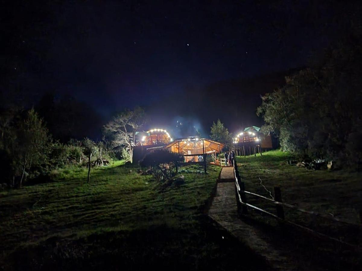 Glamping Sede Campestre Mirador De Pueblo Viejo Hotel Guatavita Kültér fotó