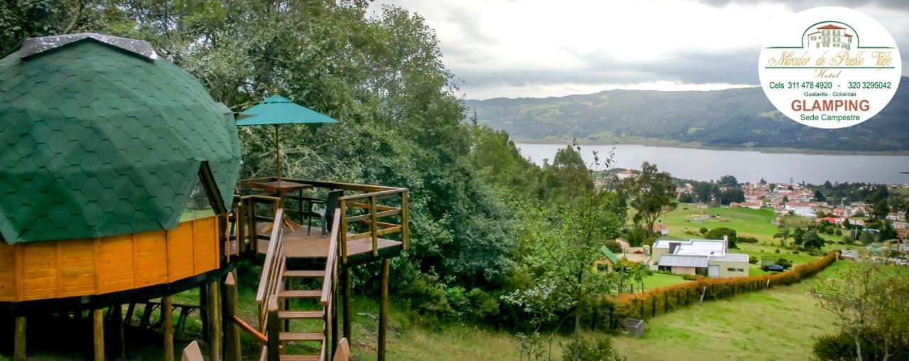 Glamping Sede Campestre Mirador De Pueblo Viejo Hotel Guatavita Kültér fotó