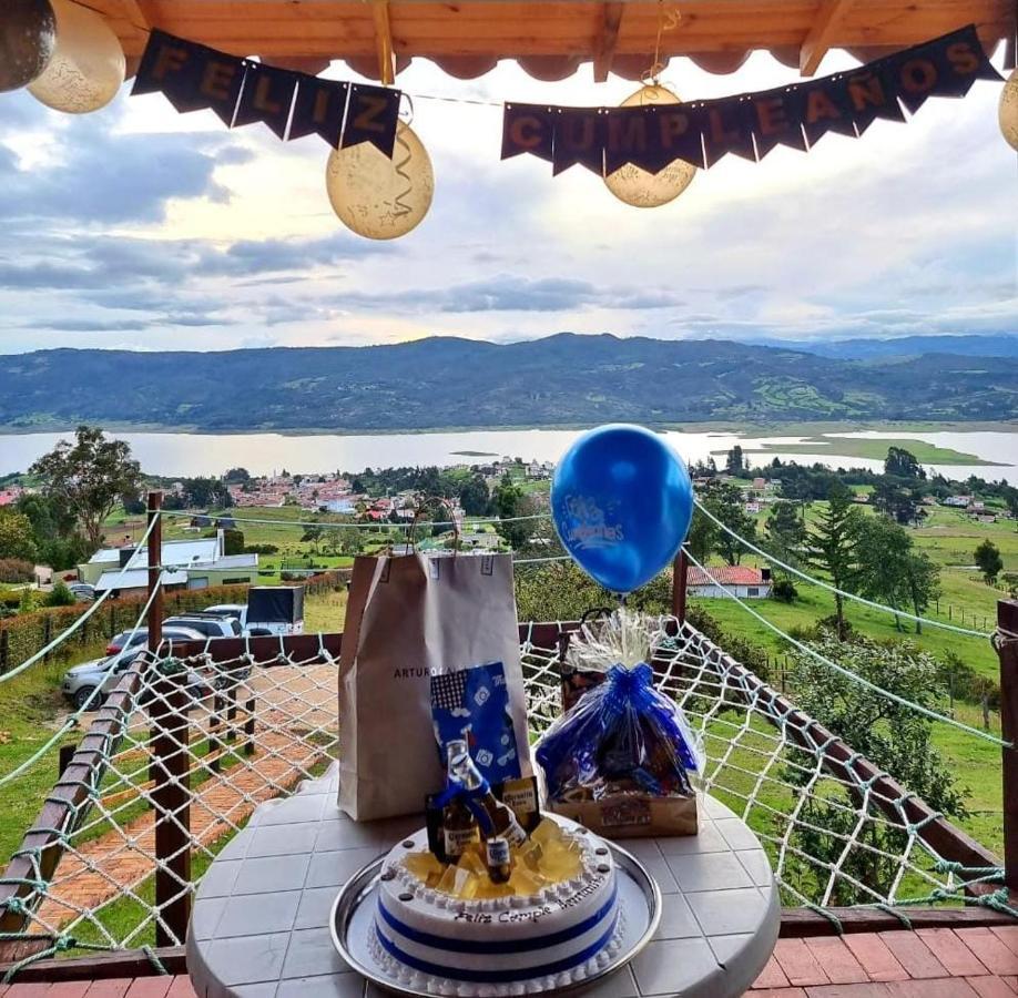 Glamping Sede Campestre Mirador De Pueblo Viejo Hotel Guatavita Kültér fotó
