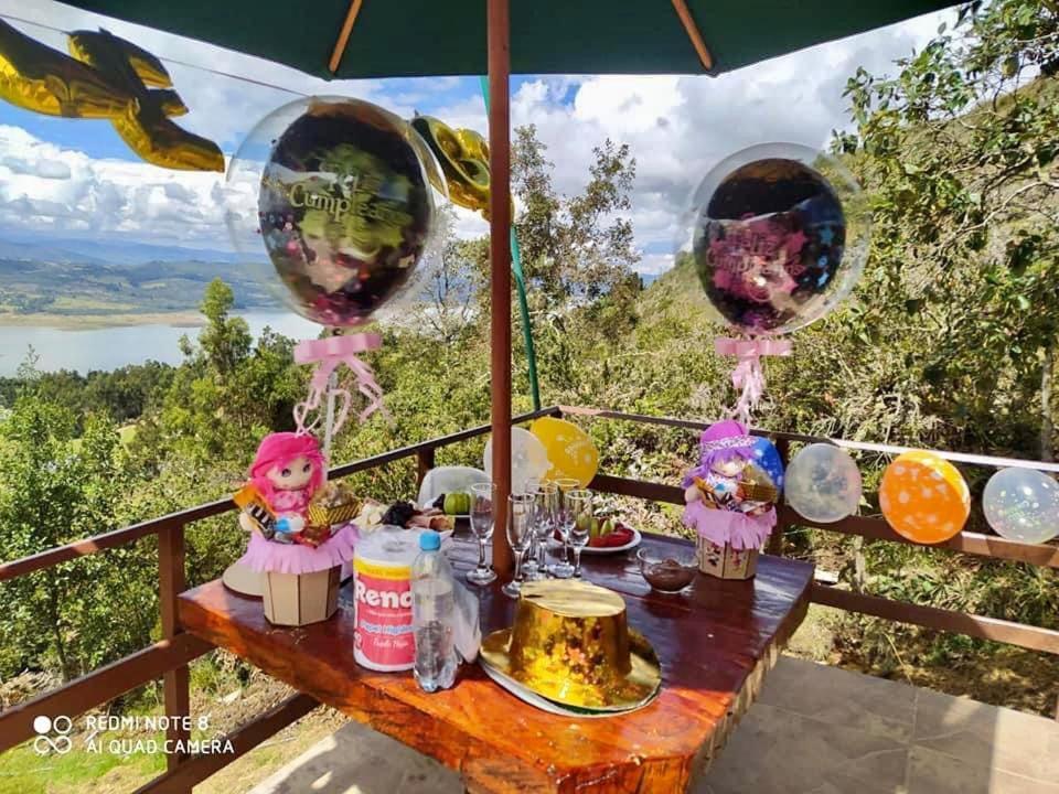 Glamping Sede Campestre Mirador De Pueblo Viejo Hotel Guatavita Kültér fotó