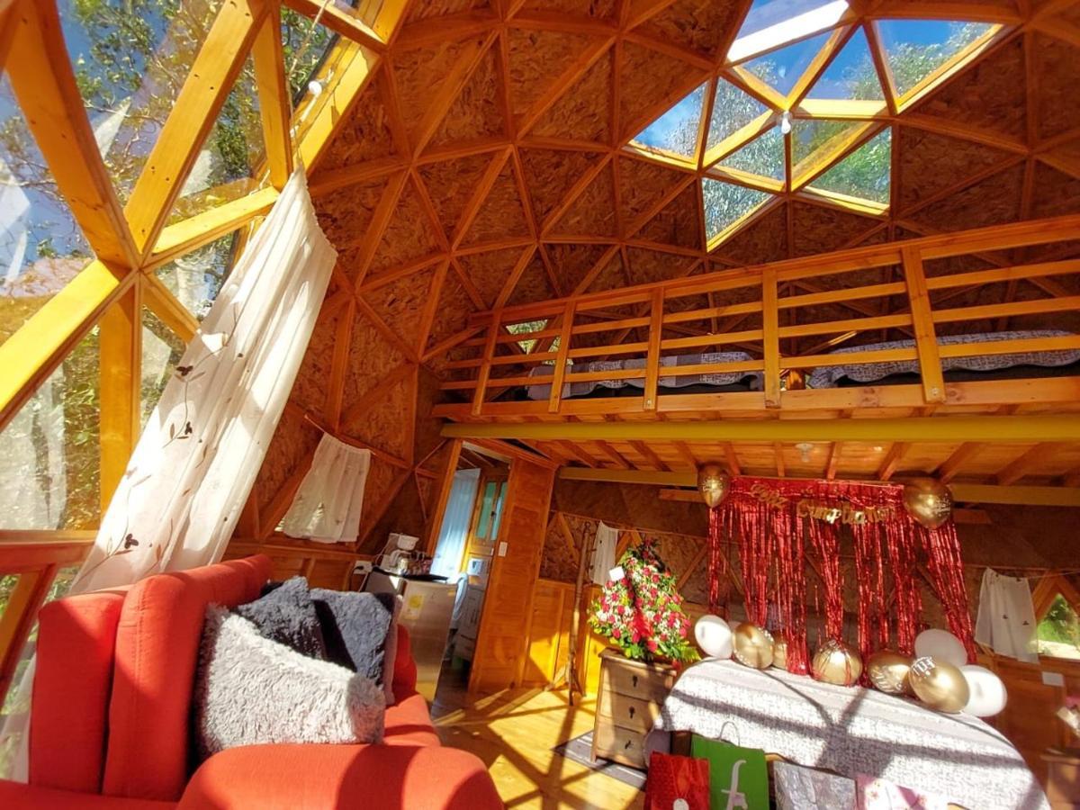 Glamping Sede Campestre Mirador De Pueblo Viejo Hotel Guatavita Kültér fotó