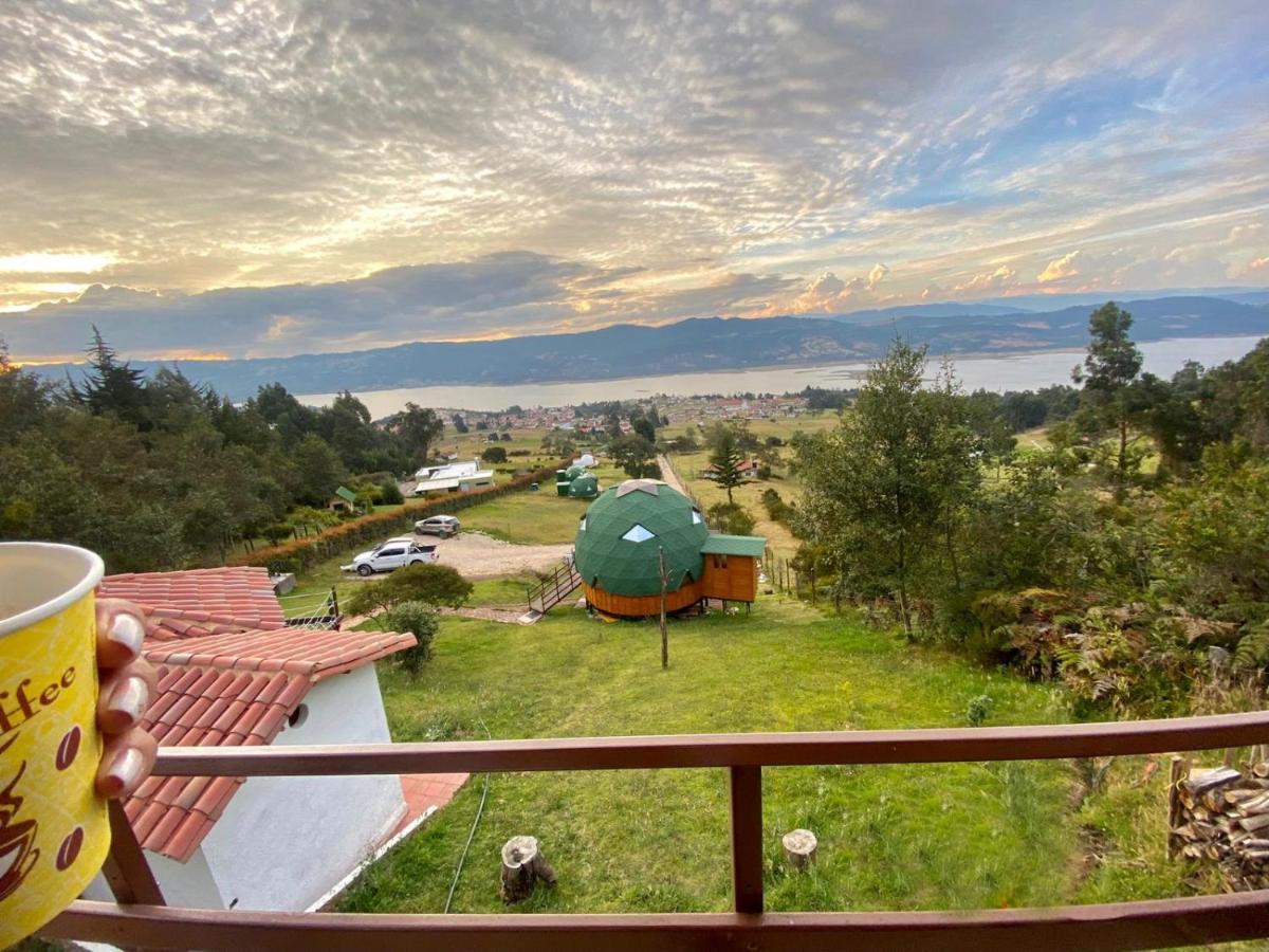 Glamping Sede Campestre Mirador De Pueblo Viejo Hotel Guatavita Kültér fotó