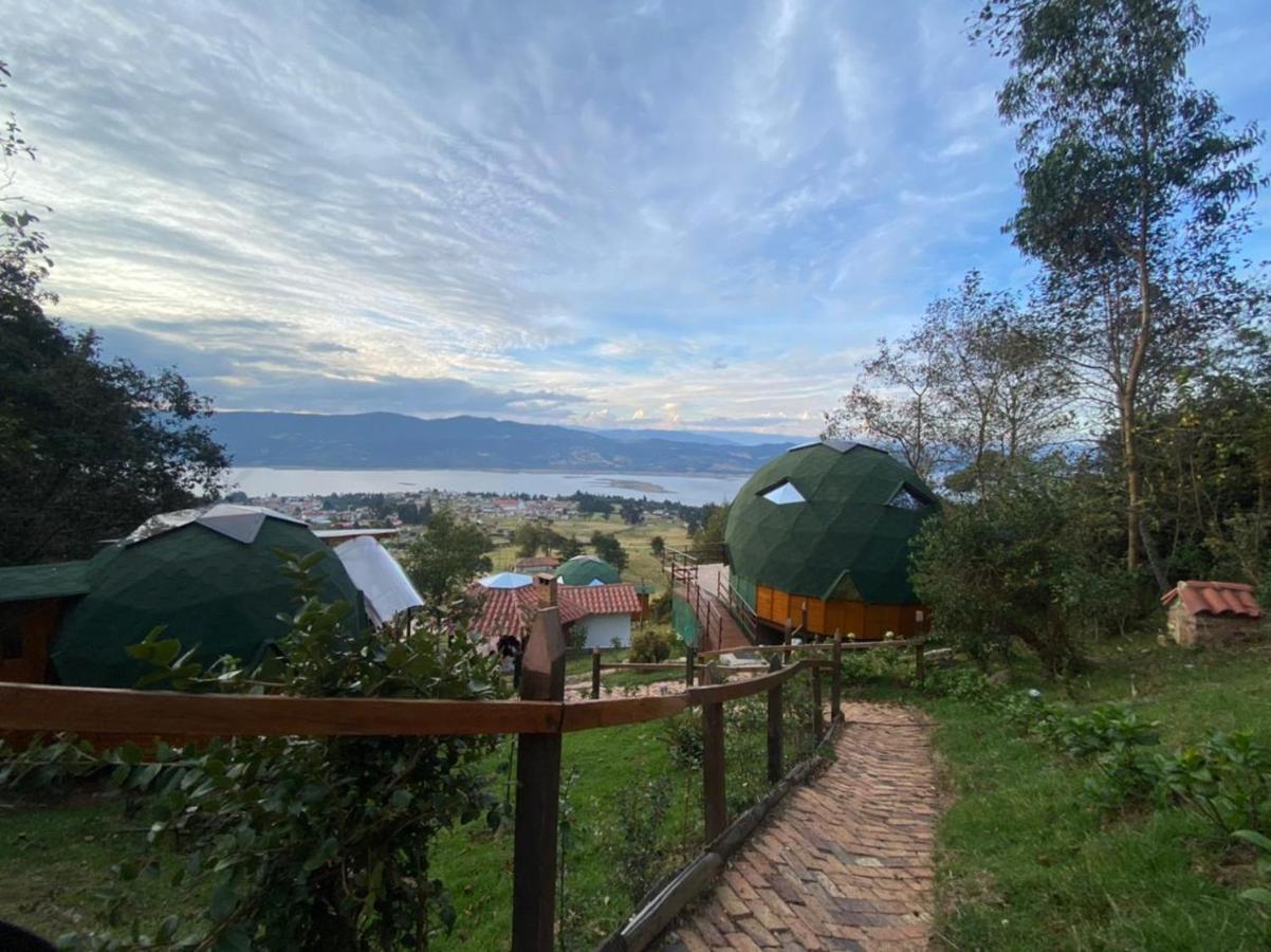Glamping Sede Campestre Mirador De Pueblo Viejo Hotel Guatavita Kültér fotó