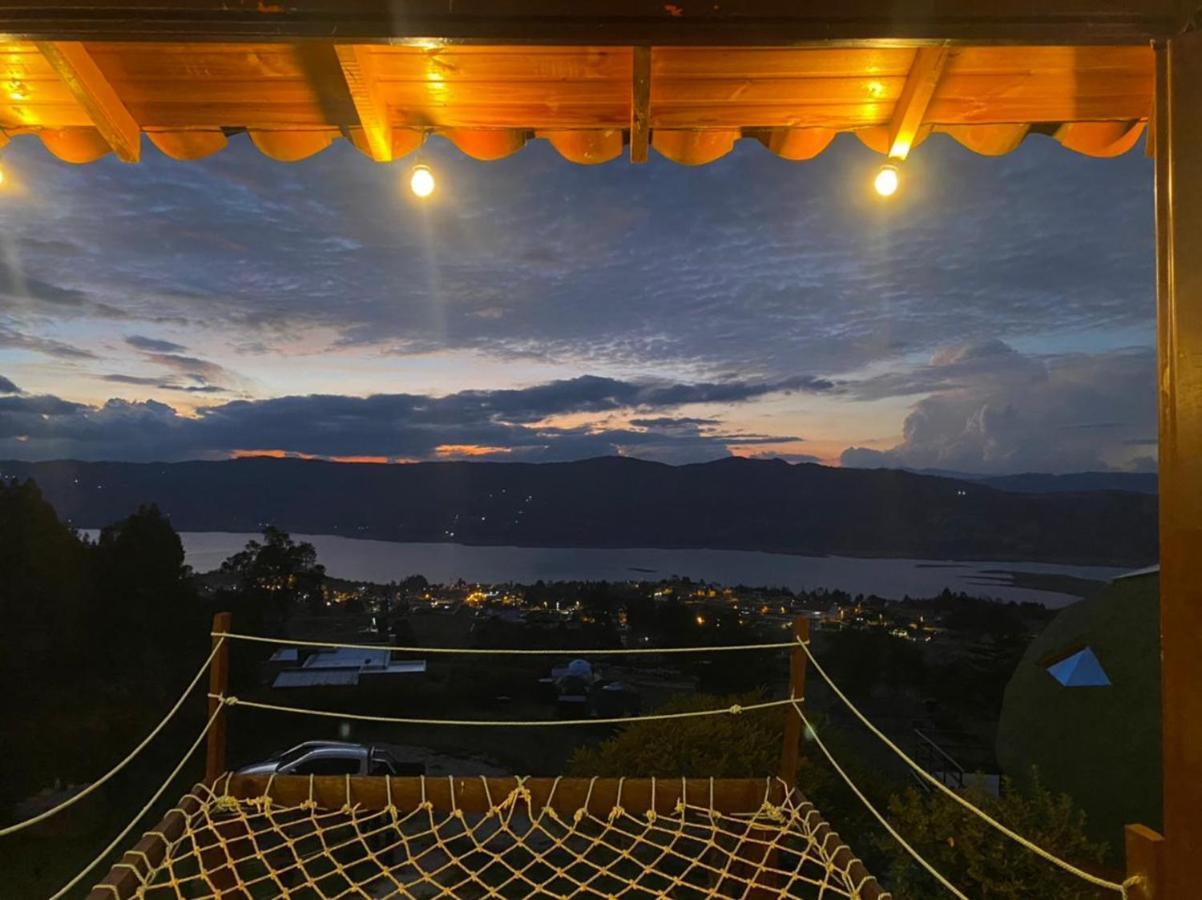 Glamping Sede Campestre Mirador De Pueblo Viejo Hotel Guatavita Kültér fotó