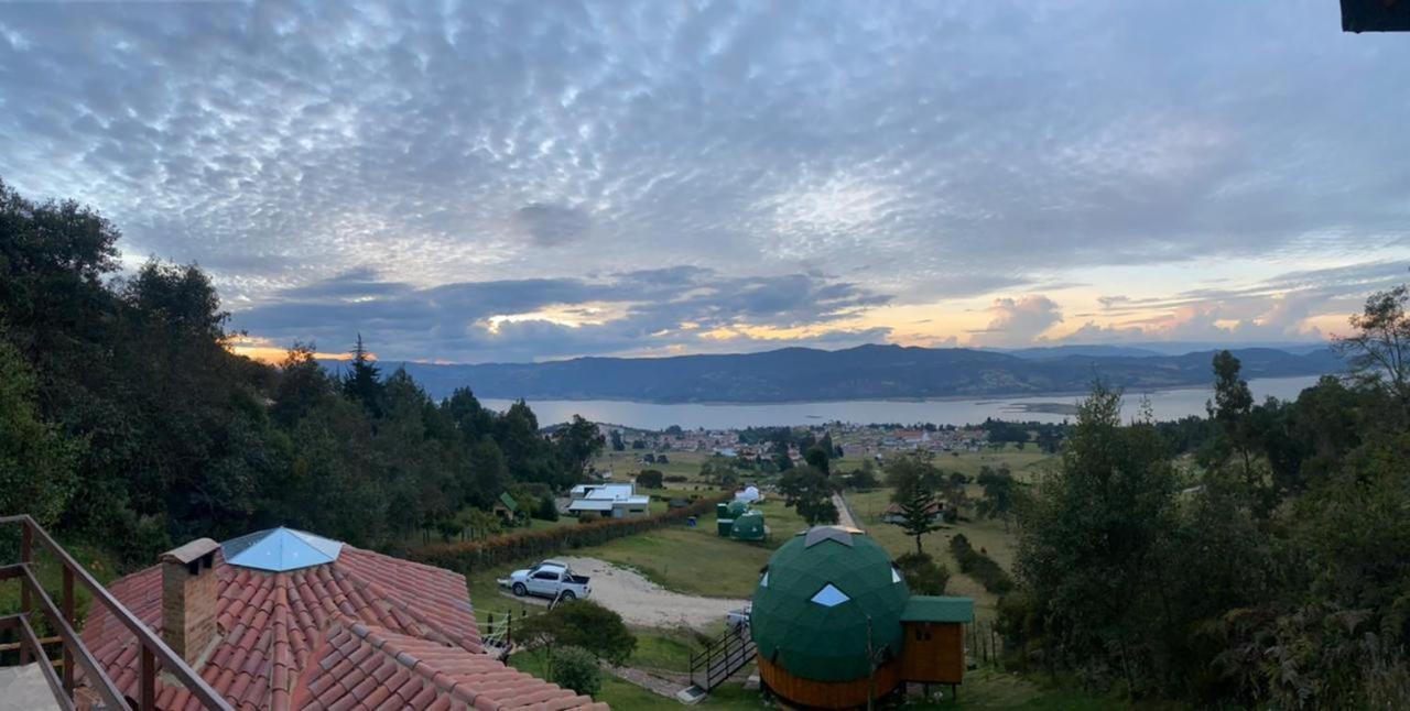 Glamping Sede Campestre Mirador De Pueblo Viejo Hotel Guatavita Kültér fotó