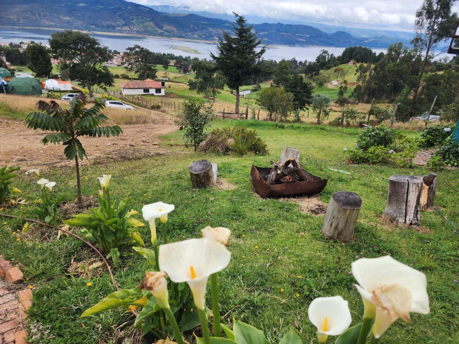 Glamping Sede Campestre Mirador De Pueblo Viejo Hotel Guatavita Kültér fotó