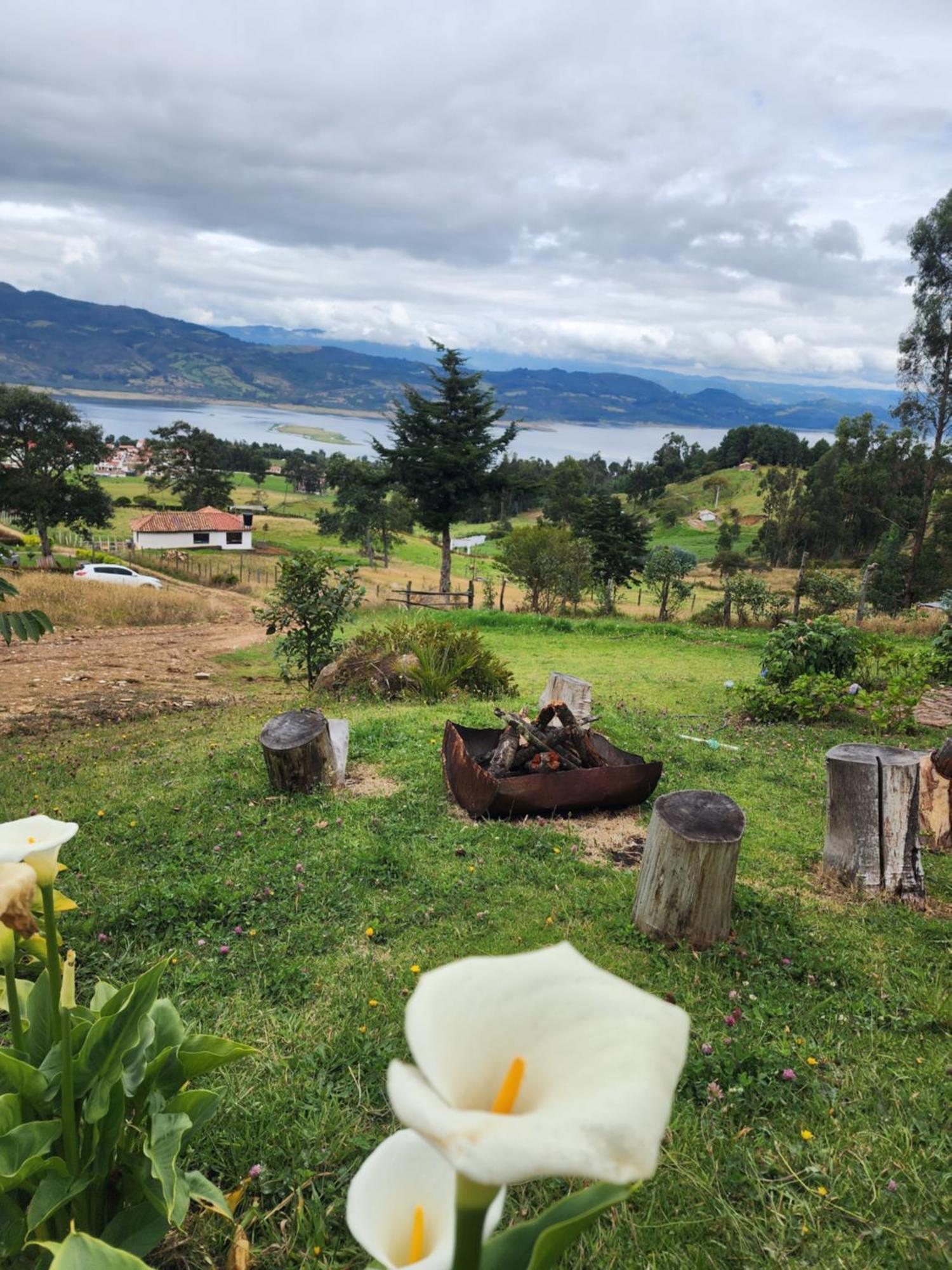 Glamping Sede Campestre Mirador De Pueblo Viejo Hotel Guatavita Kültér fotó